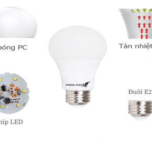 cau tao bong den led tron