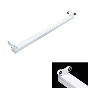 Máng đèn LED tuýp Panamax T8 - 1.2m | Máng Đôi và Máng Đơn mang den led doi su dung cho bong tuyp t8 loai dai 1 2m hp mangt8doi