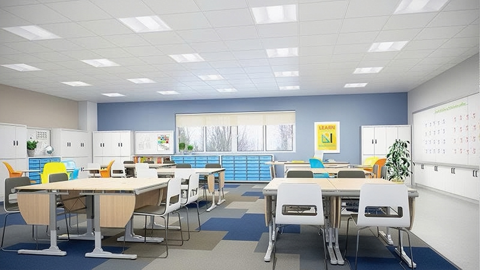 Giải pháp chiếu sáng trong môi trường học tập