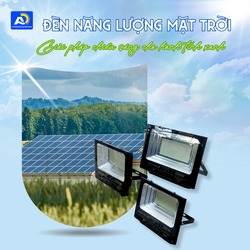 đèn chiếu sáng thân thiện môi trường