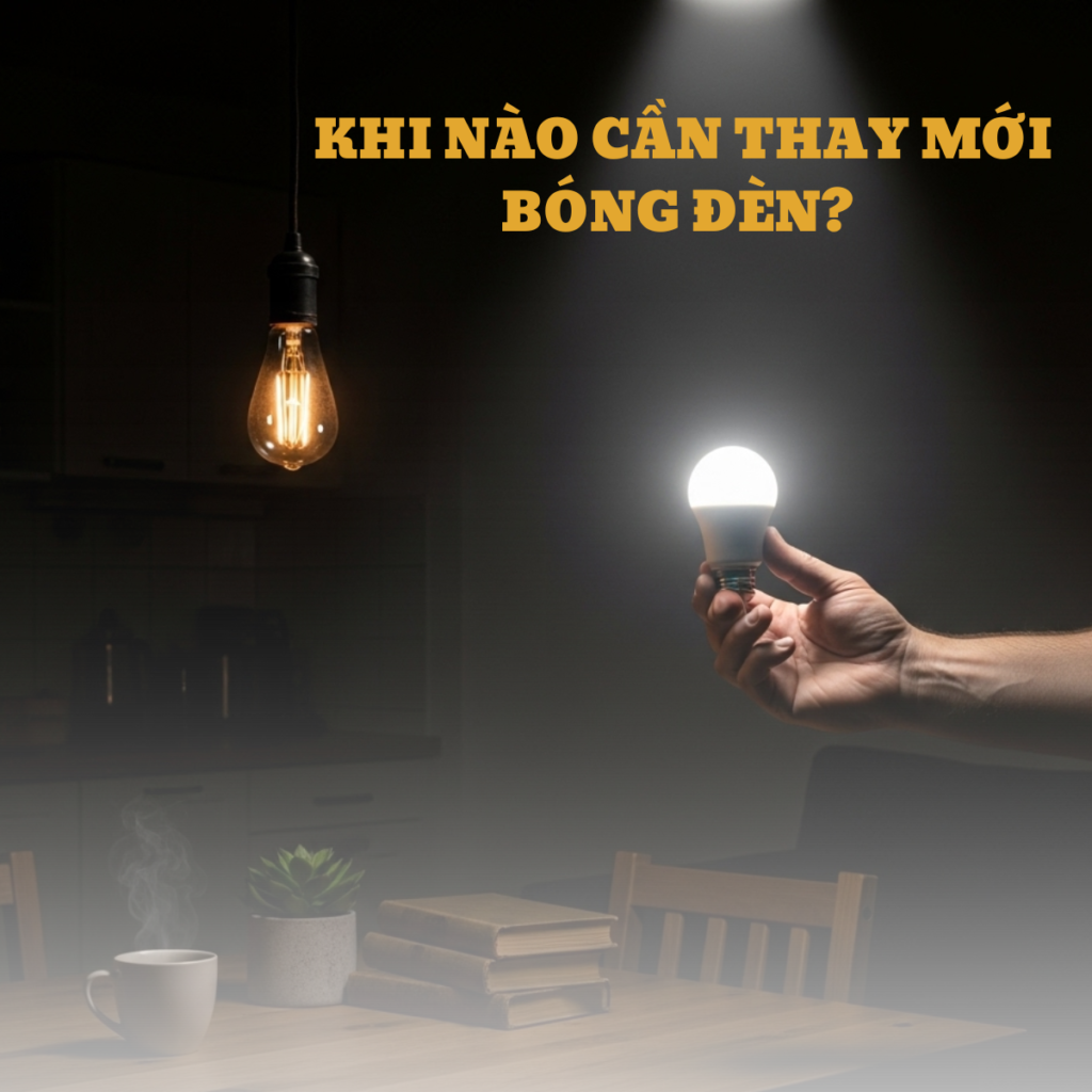 Khi nào cần thay mới bóng đèn LED