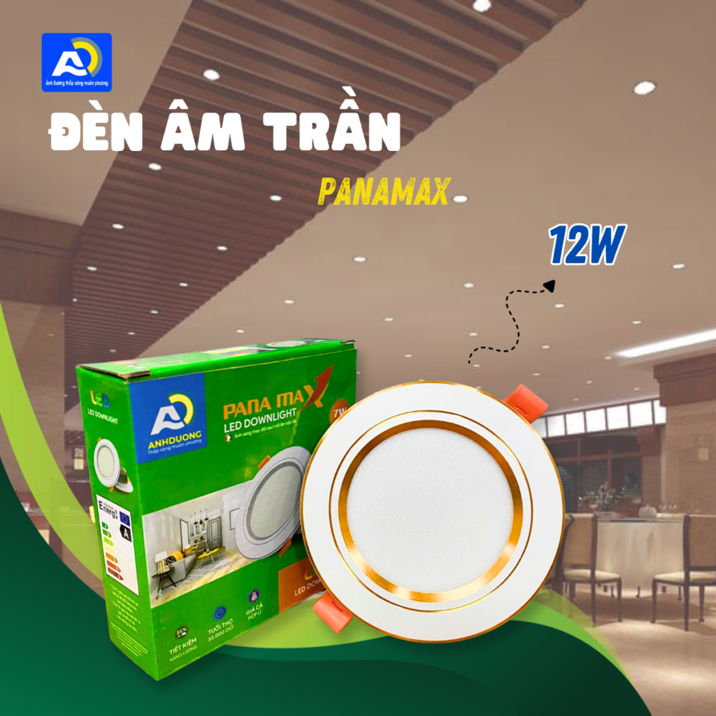 Sử Dụng Đèn LED Âm Trần Cho Nhà Hàng: Ý Tưởng Thiết Kế Độc Đáo chú ý khi sử dụng đèn led âm trần