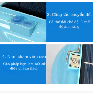 Đèn LED tích điện 300W s3